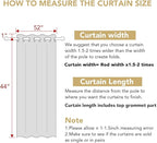 H.VERSAILTEX Elegant Natural Linen Blended Energy Efficient Light Filtering Linen Textured Curtains/Nickel Grommet Window Treatments Panels/Drapes (Set of 2, Angora, 52"W x 45"L)