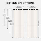 Joydeco Blackout Curtains 90 Inches Long 2 Panels Set, Thermal Insulated Long Curtains& Drapes 2 Burg, Room Darkening Drapes for Bedroom Living Room (Black, W37 x L90 Inch)