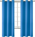 BGment Room Darkening Curtains 72 Inches Long - Grommet Thermal Insulated Drapes Window Treatment Curtains for Bedroom, 2 Panels, 42 x 72 Inch, Classic Blue