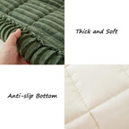 Awjcsv Couch Covers for Dogs Washable, Non Slip Sofa Protector Pet Friendly