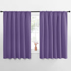 NICETOWN Blackout Curtains for Bedroom, Blackout Curtain Panels, Lilac Purple, 1 Pair, 62 by 63-inch, Window Treatment Energy Saving Thermal Insulated Solid Rod Pocket Blackout Drapes/Draperies