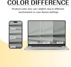 ChrisDowa 100% Blackout Curtains 90 inch Long for Bedroom with Black Liner, 2 Thick Layers Total Blackout Thermal Insulated Grommet Long Window Curtains 2 Panels Set (Light Grey, 52 x 90 Inch)