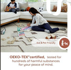 Nuloom Jeni Off-White, 2'6" x 6', Solid Faux Rabbit, Fluffy and Cozy, High Traffic, Stain Resistant, Easy Clean, Durable Washable Runner for Bedroom, Living Room, Dining, Den, Foyer, Entryway