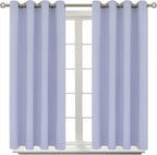 BGment Short Curtains for Small Window 45 Inch Long - Lavander 2 Panels