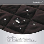 Easy-Going Reversible Couch Cover for 3 Cushion Couch Sofa Cover for Dogs Water Resistant Furniture Protector Cover with Foam Sticks Elastic Straps for Pet Cat (Sofa, Chocolate/Beige)