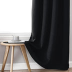 ChrisDowa 100% Blackout Curtains for Bedroom 54 Inches Long 2 Panels Set