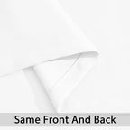 Yakamok Blackout Curtains Room Darkening Thermal Insulated Window Panels,Solid Grommet Top Drapes for Bedroom/Living Room(42Wx63L, Pure White, 2 Panels)