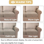 H.VERSAILTEX High Stretch Individual Seat Cushion Covers Sofa Slipcovers Couch Cushion Covers Sofa Covers Featuring Jacquard Textured Twill Fabric (1 Pack for 1 Cushion Chair, Sand, Small)