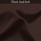 SimpleHome Ombre Room Darkening Curtains for Living Room, Light Blocking Gradient Brown to Greyish White Thermal Insulated Grommet Window Curtains/Drapes for Bedroom, 2 Panels, 52x72 inches Length