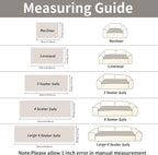 Couch Covers for Dogs Washable, Non Slip Couch Covers for Loveseat Sofa Pet Friendly, Soft Fuzzy Sofa Covers for Pet, Dog Couch Cover Furniture Protector(1PC,Beige White,27.6"x82.7")