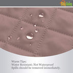 Easy-Going Recliner Sofa Slipcover Reversible Sofa Cover Water Resistant Couch Cover Furniture Protector with Elastic Straps for Pets Kids Children Dog Cat (Recliner, Pink/Beige)