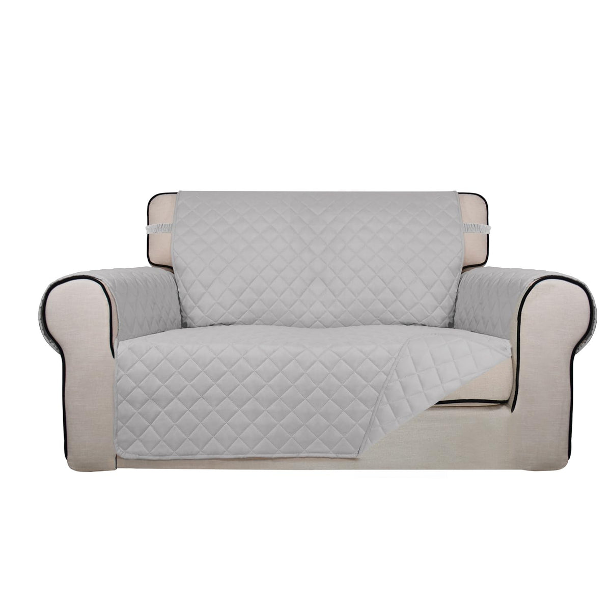 PureFit Reversible Quilted Couch Covers for Dogs Loveseat Sofa Cover 46.5”