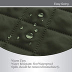 Easy-Going Oversized Chair Sofa Slipcover Reversible Sofa Cover Water Resistant Couch Cover Furniture Protector Cover with Elastic Straps for Pets Dog (Oversized Chair, Army Green/Beige)