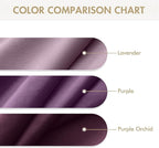 MIULEE Velvet Curtains Lavender Light Purple Elegant Grommet Thermal Insulated Soundproof Room Darkening Curtains/Drapes for Classical Living Room Bedroom Decor 52 x 96 Inch Set of 2
