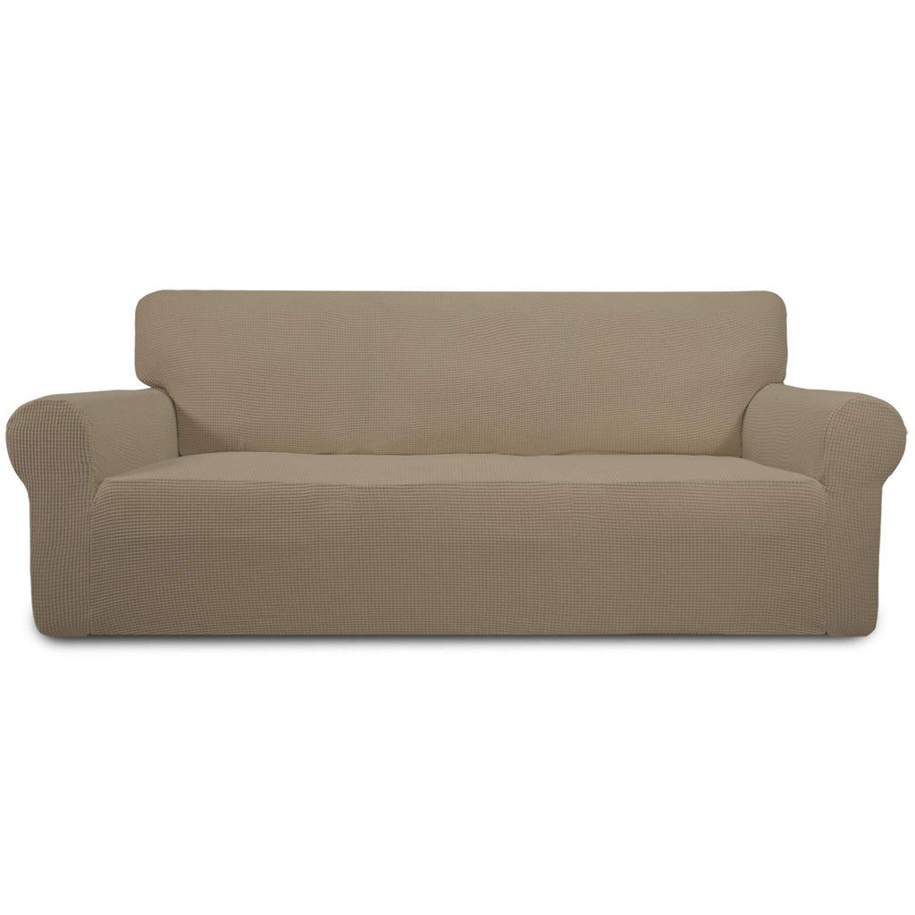 Easy-Going Stretch Oversized Sofa Couch Slipcover Washable Natural