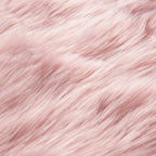MIULEE Luxury Super Soft Fluffy Area Rug Faux Fur Sheepskin Rug Decorative Plush Shaggy Carpet for Bedside Sofa Floor Nursery 3 x 5 Feet, Pink