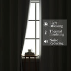 Estelar Textiler Sage Green and Greyish White Gradient Blackout Curtains for Bedroom, Thermal Insulated Ombre Blackout Drapes, Light Blocking Energy Saving Curtains for Living Room,52Wx96L,2 Panels