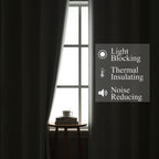 Sage Green and Greyish White Ombre Blackout Curtains for Bedroom 90 Inch