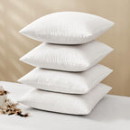MIULEE 20x20 Pillow Inserts, Set of 4 Feather Down Throw Pillows