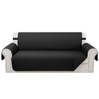 Luxshare Home Reversible Oversized Sofa Covers, XL Sofa, Black/Black