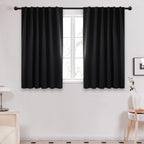 Deconovo Blackout Curtains for Bedroom, Living Room Curtains 54 Inches Long