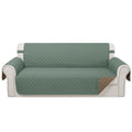 Luxshare Home Reversible Oversized Sofa Covers, XL Sofa, Greyish Green/Taupe