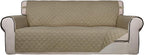 PureFit Reversible Quilted Couch Covers for Dogs Oversized Sofa Cover 78”