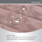 Easy-Going Recliner Chair Slipcover Reversible Sofa Cover Water Resistant Couch Cover Furniture Protector with Elastic Straps for Pets Dog (Recliner 22 inch, Pink/Beige)