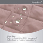 Easy-Going Reversible Couch Cover, Recliner 22 in, Pink/Beige