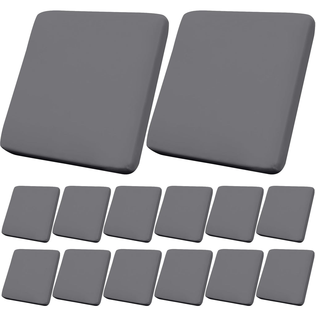 DREAHOTEXTIL 8Pcs Outdoor Cushion Covers, Elastic Patio Cushion Covers