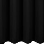 LEMOMO Blackout Curtains 66 x 84 inch/Black Curtains Set of 2 Panels/Thermal Insulated Room Darkening Bedroom Curtains
