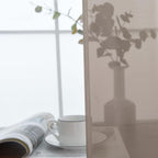 SpaceDresser Basic Rod Pocket Sheer Voile Window Curtain Panels Taupe 1 Pair 2 Panels 52 Width 72 Inch Long for Kitchen Bedroom Children Living Room Yard（Taupe, 52W x 72L）