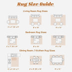 Area Rug 5x7 Washable Rug, Vintage Boho Medallion Rugs Non-Slip Soft Low Pile Large Distressed Rug Indoor Retro Carpet for Living Room Bedroom Dining Room Office (TribalMedallionMulti, 5'x7')
