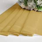 OVZME Gold Sheer Curtains 78 Inches Long 2 Panels - Soft Light Filtering Window Sheer Panels for Living Room/Bedroom, Top Dual Rod Pocket, 1 Pair, Each 42Wx78L Inches