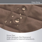 Easy-Going Reversible Couch Cover, Large Futon Sofa, Brown/Brown