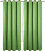LEMOMO Blackout Curtains 52 x 90 Inch Long Light Green Curtains Set of 2 Panels Room Darkening Curtains for Bedroom and Living Room
