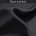 SimpleHome Ombre Room Darkening Curtains for Living Room, Light Blocking Gradient Black to Grey White Thick Thermal Insulated Grommet Window Curtains/Drapes for Bedroom, 2 Panels, 42x63 inches Length