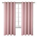 BGment Pink Room Darkening Curtains 72 Inch for Bedroom - 2 Panels