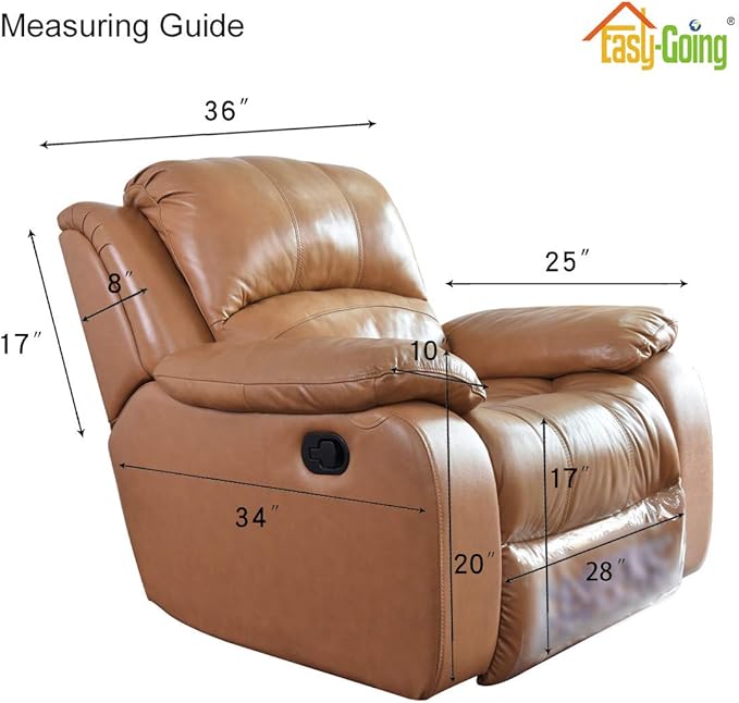 Easy-Going Oversized Recliner Cover Reversible Couch Cover Sofa Cover for Living Room Water Resistant Furniture Protector with Elastic Straps for Pets Kids (Oversized Recliner, Dark Blue/Light Blue)