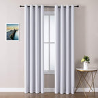 ChrisDowa Room Darkening Curtains for Bedroom and Living Room 84 Inch Long