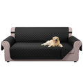 U-NICE HOME Large Sofa Cover Reversible Couch Cover for Dogs, Black