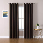 ChrisDowa Blackout Curtains for Bedroom and Living Room 102 Inches Long