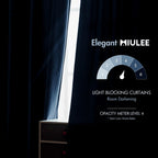 MIULEE Navy Blue Velvet Curtains 52x108 inches Luxury Blackout Curtains