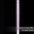 LEMOMO Blackout Curtains 38 x 84 inch/Lavender Curtains Set of 2 Panels/Thermal Insulated Room Darkening Bedroom Curtains