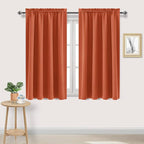 DWCN Blackout Curtains for Bedroom Living Room 52 x 54 Inch Long 2 Panels