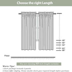 OWENIE Sheer Curtains, Sheer Curtains 63 inch Length 2 Panels Set, Rod Pocket Voile Fimly Sheer Drapes for Living Room/Bedroom, 2pcs, Each 42" W x 63" L, Burgundy