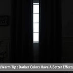 Yakamok Blackout Curtains 96 Inches Long Set of 2 Panels with Grommet Thermal Insulated Light Blocking Window Drapes for Bedroom/Living Room, Navy Blue Color, W52 x L96