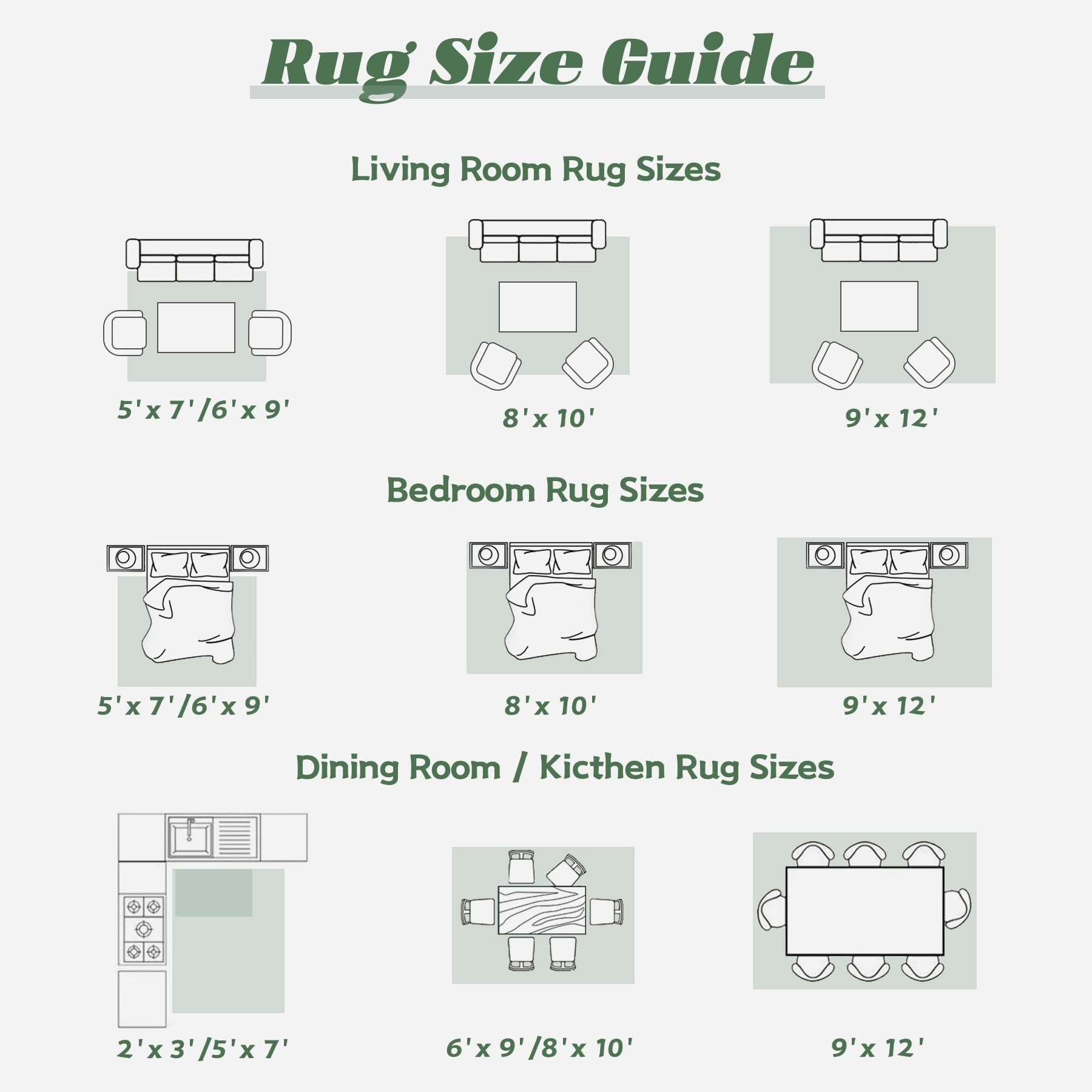 VECARF Area Rug 8x10 Washable Rug, Vintage Boho Medallion Rugs Non-Slip Soft Low Pile Large Distressed Rug Indoor Retro Carpet for Living Room Bedroom Dining Room Home Office (Green Beige, 8'x10')