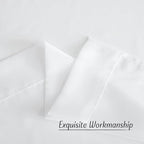 NICETOWN White Sheer 54 inch Length Curtains, Grommet Soft Voile Sheer Light Filtering Lightweight & Breathable Window Treatments for Nursery/Cafe, W30 x L54, 2 Panels