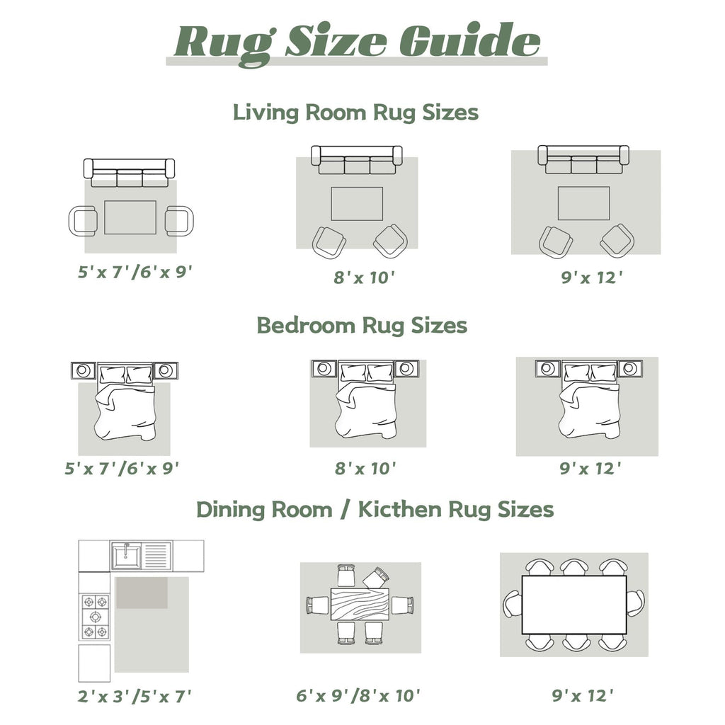 VECARF Area Rug 9x12 Washable Rug, Vintage Boho Medallion Rugs Non-Slip Soft Low Pile Large Distressed Rug Indoor Retro Carpet for Living Room Bedroom Dining Room Home Office (Vintage Green, 9'x12')